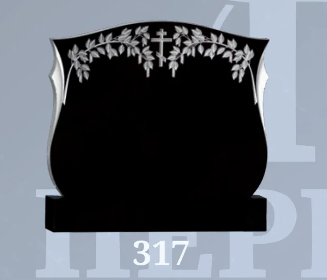 Фрезерованный памятник: Модель №317 — артикул catalog-freza-317
