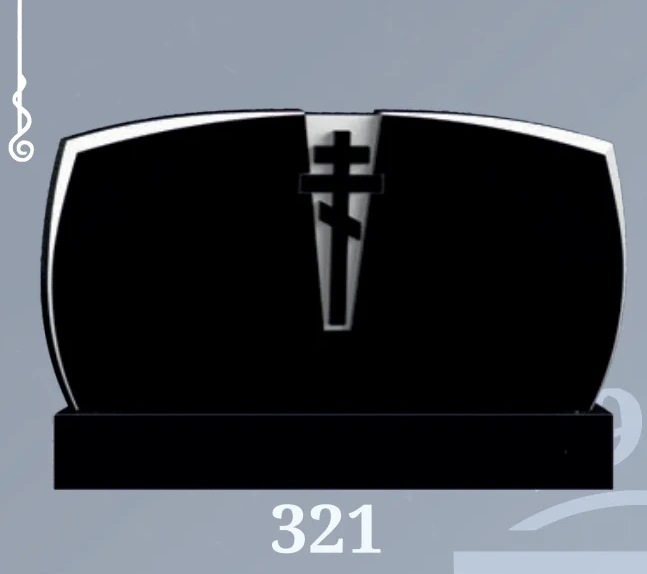 Фрезерованный памятник: Модель №321 — артикул catalog-freza-321
