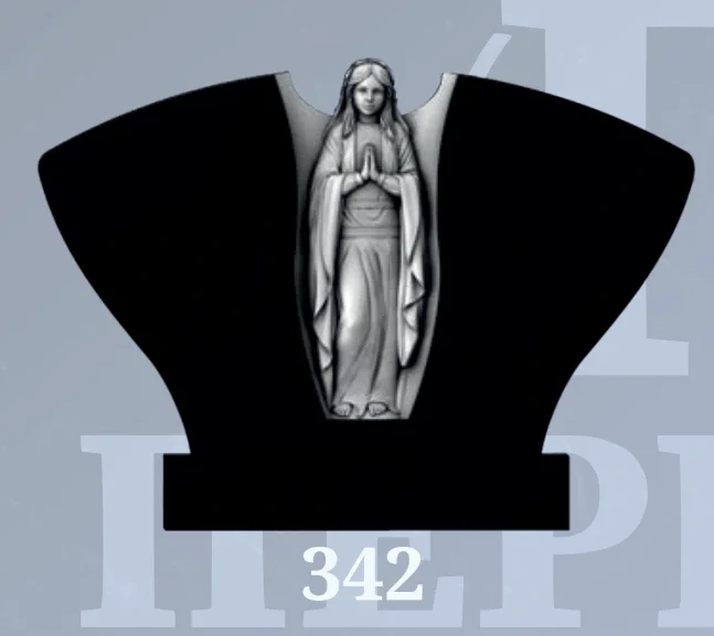 Фрезерованный памятник: Модель №342 — артикул catalog-freza-342